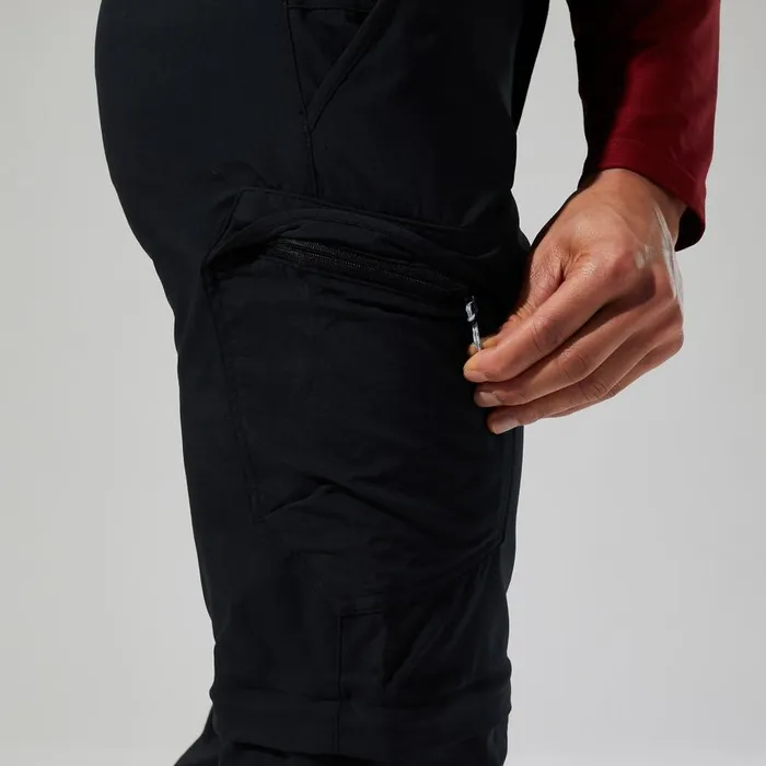 Berghaus Trousers Navigator Zip Off 20 Pant 8211 Black 8211 Men
