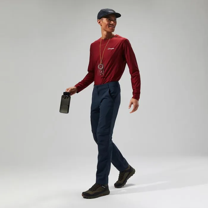 Berghaus Trousers Navigator Zip Off 20 Pant 8211 Dark Blue 8211 Men
