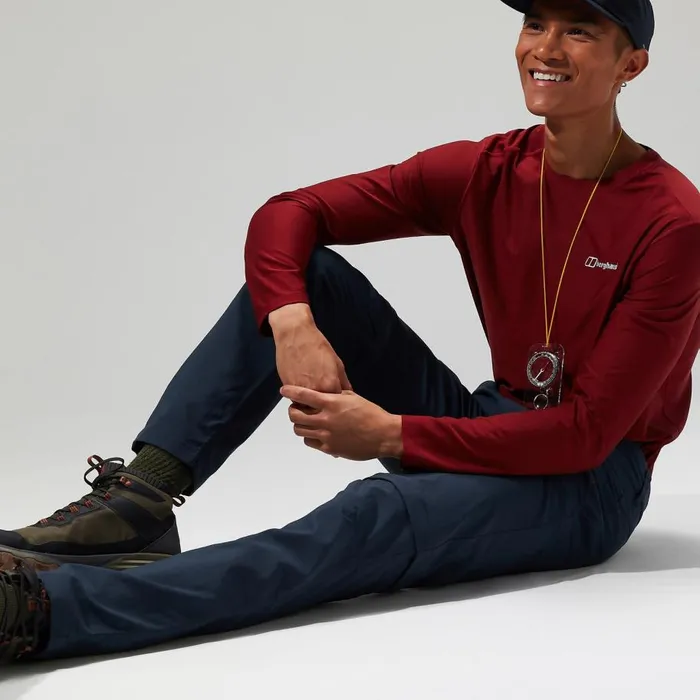 Berghaus Trousers Navigator Zip Off 20 Pant 8211 Dark Blue 8211 Men