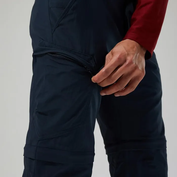 Berghaus Trousers Navigator Zip Off 20 Pant 8211 Dark Blue 8211 Men