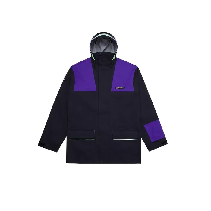 Berghaus Waterproof Ascent 76 Jacket 8211 Black Blue 8211 MenWomen