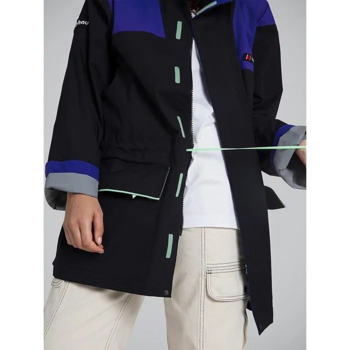Berghaus Waterproof Ascent 76 Jacket 8211 Black Blue 8211 MenWomen