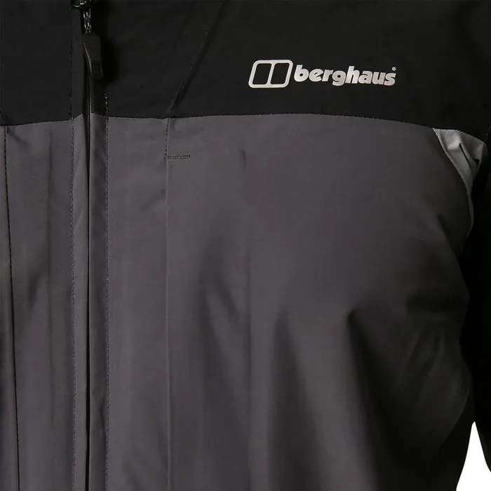 Berghaus Waterproof Chombu Waterproof Jacket 8211 Black Grey 8211 Men