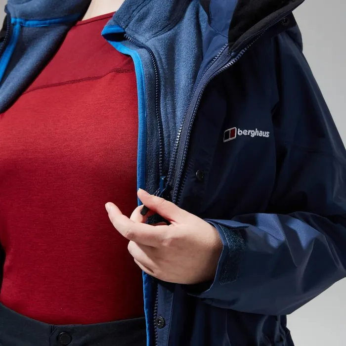 Berghaus Waterproof Glissade Jacket InterActive 8211 Dark Blue 8211 Women