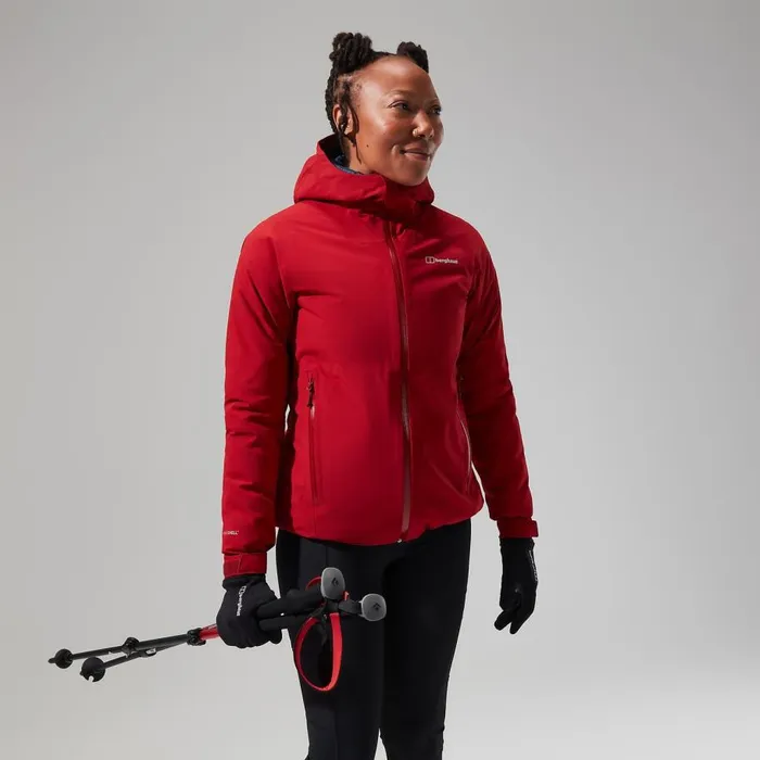 Berghaus Waterproof Mehan Vented Jacket 8211 Dark Red 8211 Women