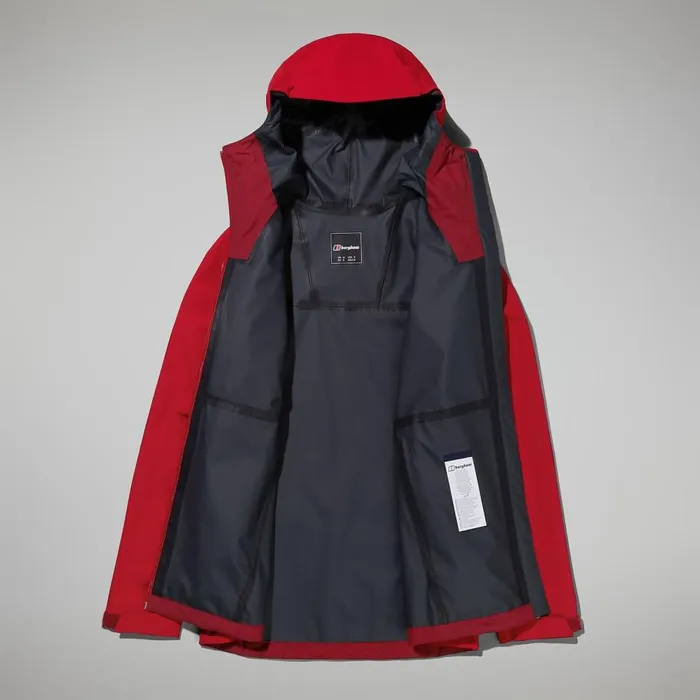 Berghaus Waterproof Mehan Vented Jacket 8211 Dark Red 8211 Women