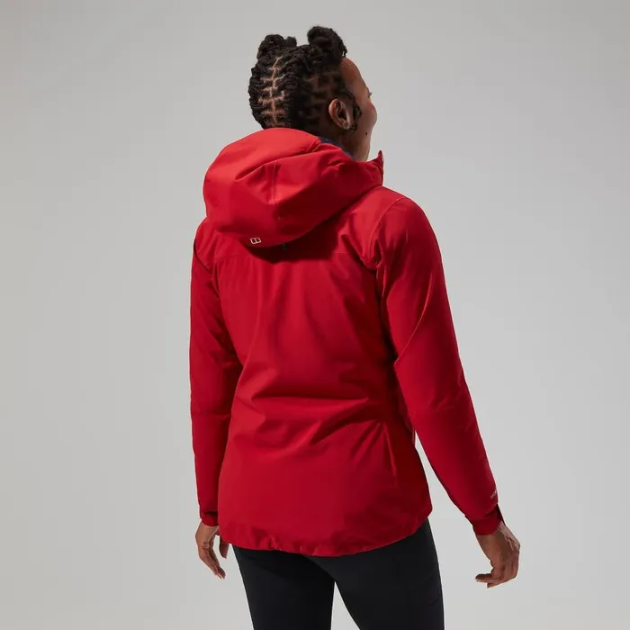 Berghaus Waterproof Mehan Vented Jacket 8211 Dark Red 8211 Women