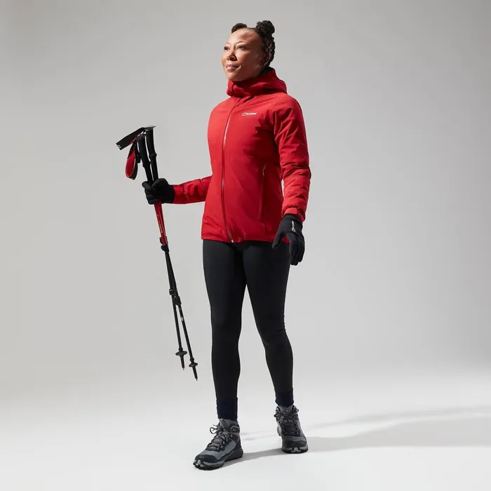 Berghaus Waterproof Mehan Vented Jacket 8211 Dark Red 8211 Women