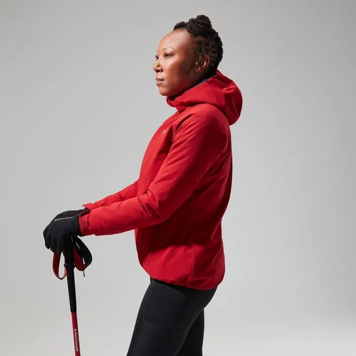 Berghaus Waterproof Mehan Vented Jacket 8211 Dark Red 8211 Women