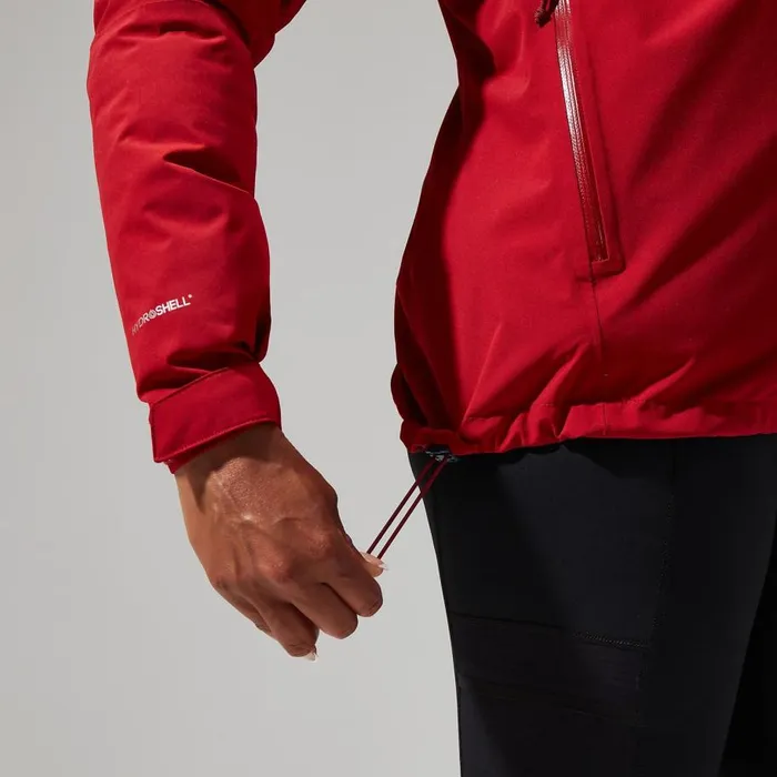 Berghaus Waterproof Mehan Vented Jacket 8211 Dark Red 8211 Women