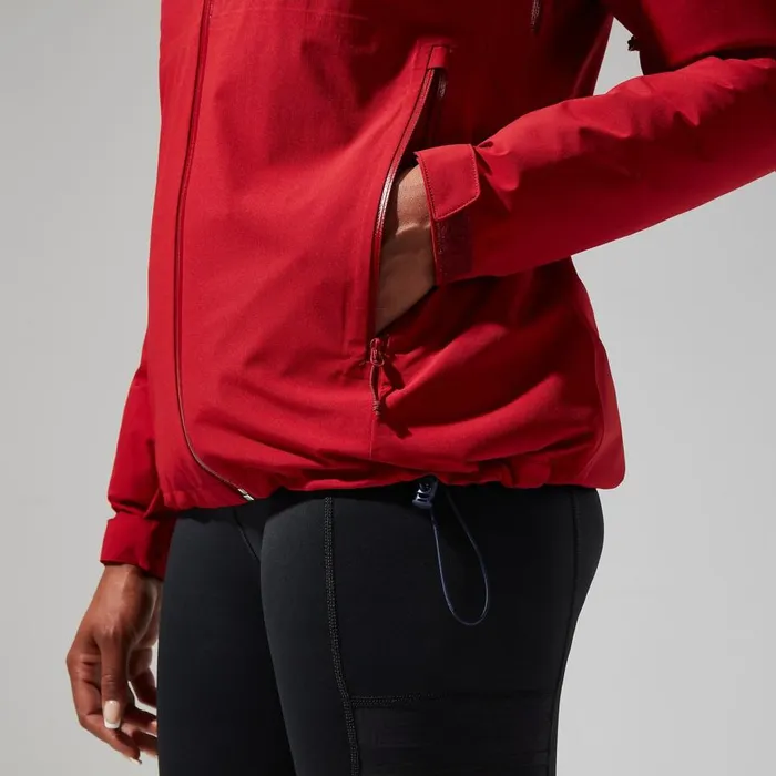 Berghaus Waterproof Mehan Vented Jacket 8211 Dark Red 8211 Women