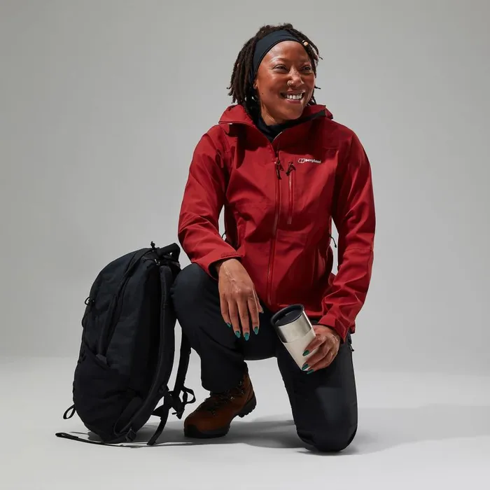 Berghaus Waterproof Truda Flex Waterproof Jacket 8211 Red 8211 Women