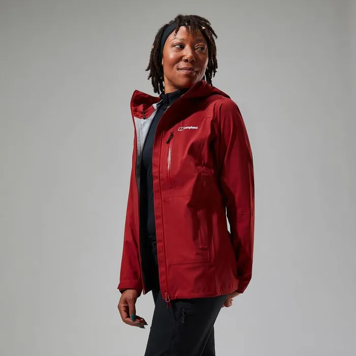 Berghaus Waterproof Truda Flex Waterproof Jacket 8211 Red 8211 Women