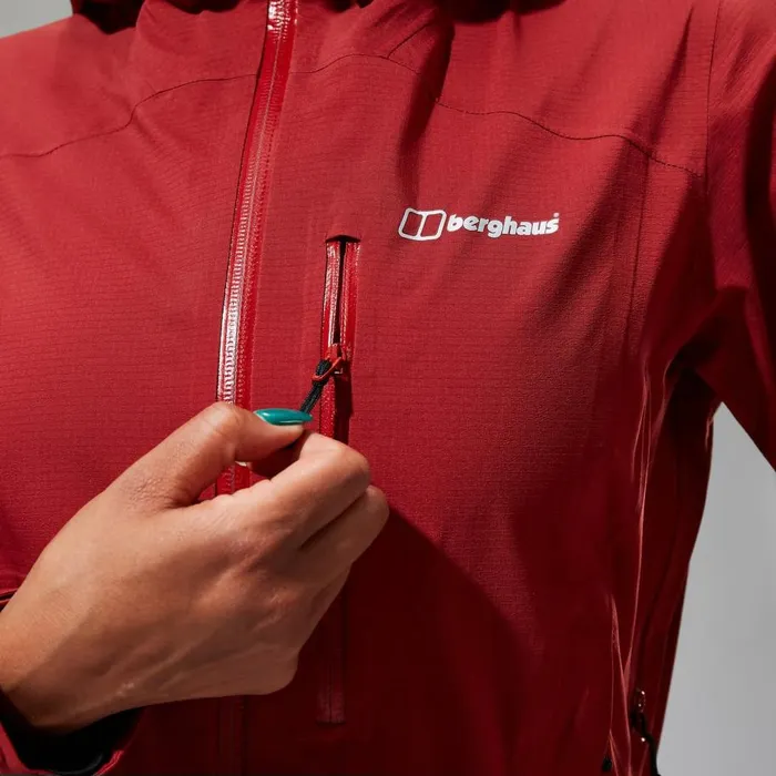 Berghaus Waterproof Truda Flex Waterproof Jacket 8211 Red 8211 Women
