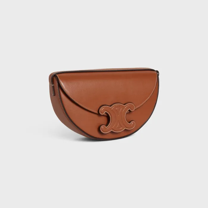 Besace Cuir Triomphe In Smooth Calfskin Tan Women CELINE CUIR TRIOMPHE