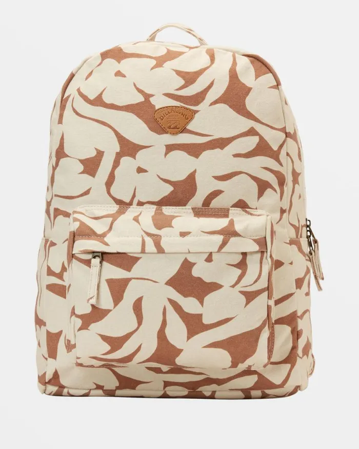 Billabong Backpacks Schools Out Canvas Backpack Sandalwood 8211 Women