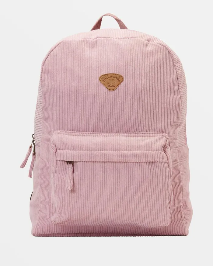 Billabong Backpacks Schools Out Corduroy Backpack Iced Lavender 8211 Women