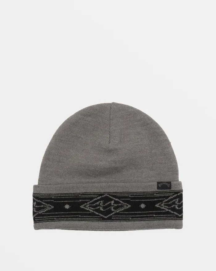 Billabong Beanies and Hats Adventure Division Reissue Cuff Beanie Grey Heather 8211 Men
