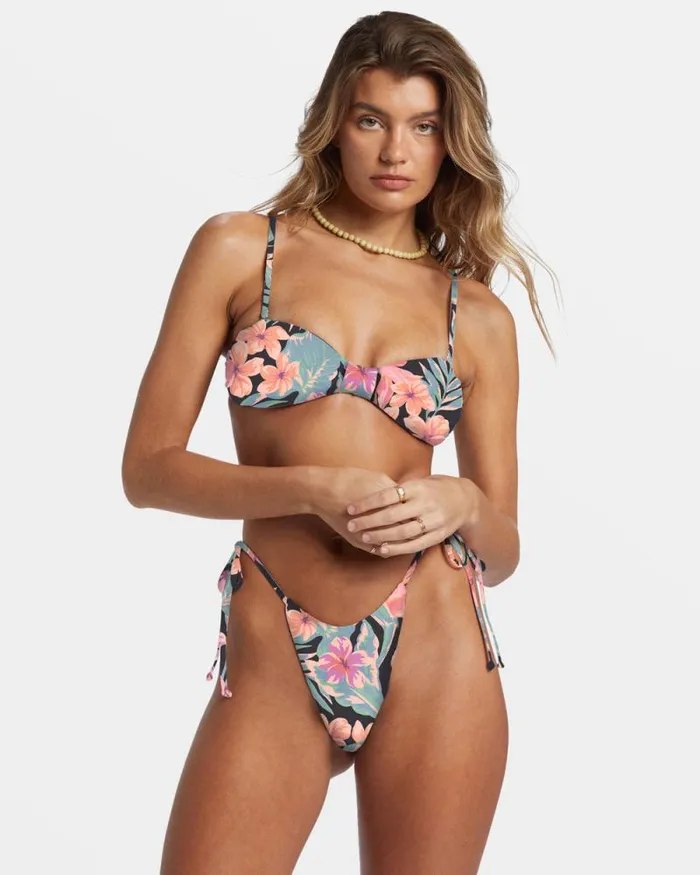 Billabong Bikinis Nights In Paradise SideTie Skimpy Bikini Bottoms Multi 8211 Women Billabong Bikinis Nights In Paradise SideTie Skimpy Bikini Bottoms Multi 8211 Women