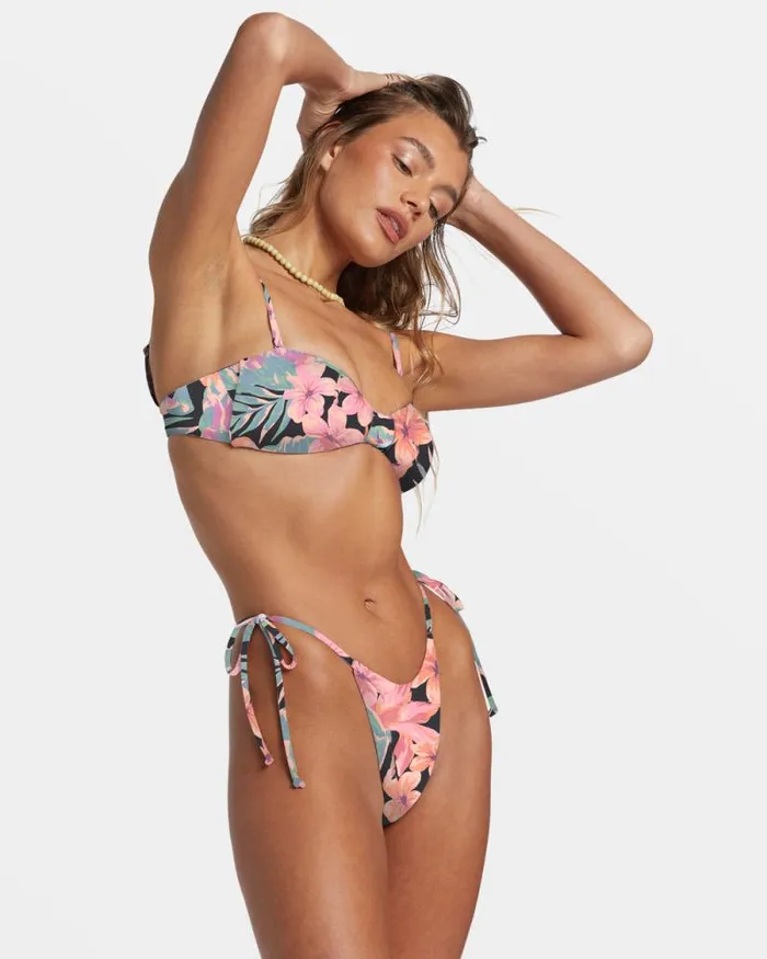 Billabong Bikinis Nights In Paradise SideTie Skimpy Bikini Bottoms Multi 8211 Women Billabong Bikinis Nights In Paradise SideTie Skimpy Bikini Bottoms Multi 8211 Women