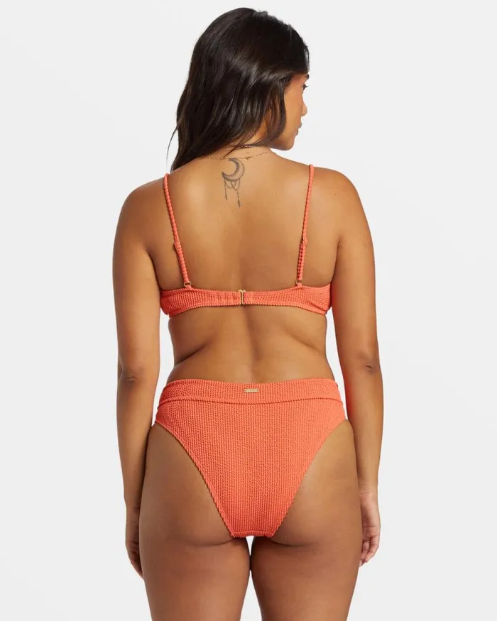 Billabong Bikinis Summer High Bralette Bikini Top Papaya 8211 Women Billabong Bikinis Summer High Bralette Bikini Top Papaya 8211 Women