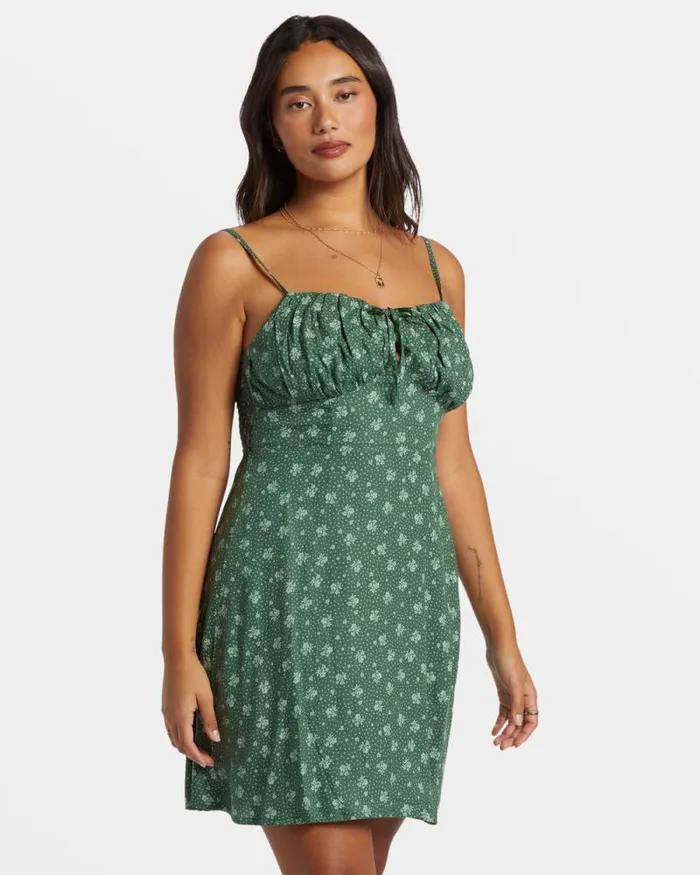 Billabong Dresses Island Calling Mini Dress Emerald Bay 8211 Women Billabong Dresses Island Calling Mini Dress Emerald Bay 8211 Women