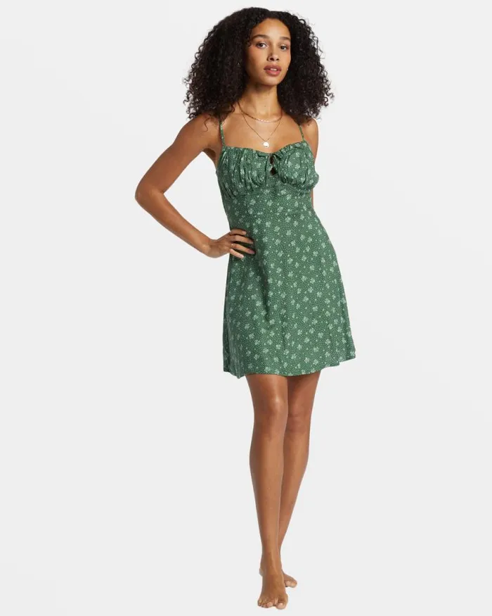 Billabong Dresses Island Calling Mini Dress Emerald Bay 8211 Women Billabong Dresses Island Calling Mini Dress Emerald Bay 8211 Women