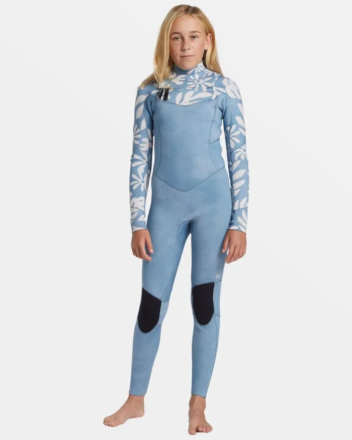 Billabong Girls039 Swim Girls 816 32mm Salty Dayz Natural Upcycler Chest Zip GBS Wetsuit Blue Shadow 8211 Women Billabong Girls039 Swim Girls 816 32mm Salty Dayz Natural Upcycler Chest Zip GBS Wetsuit Blue Shadow 8211 Women
