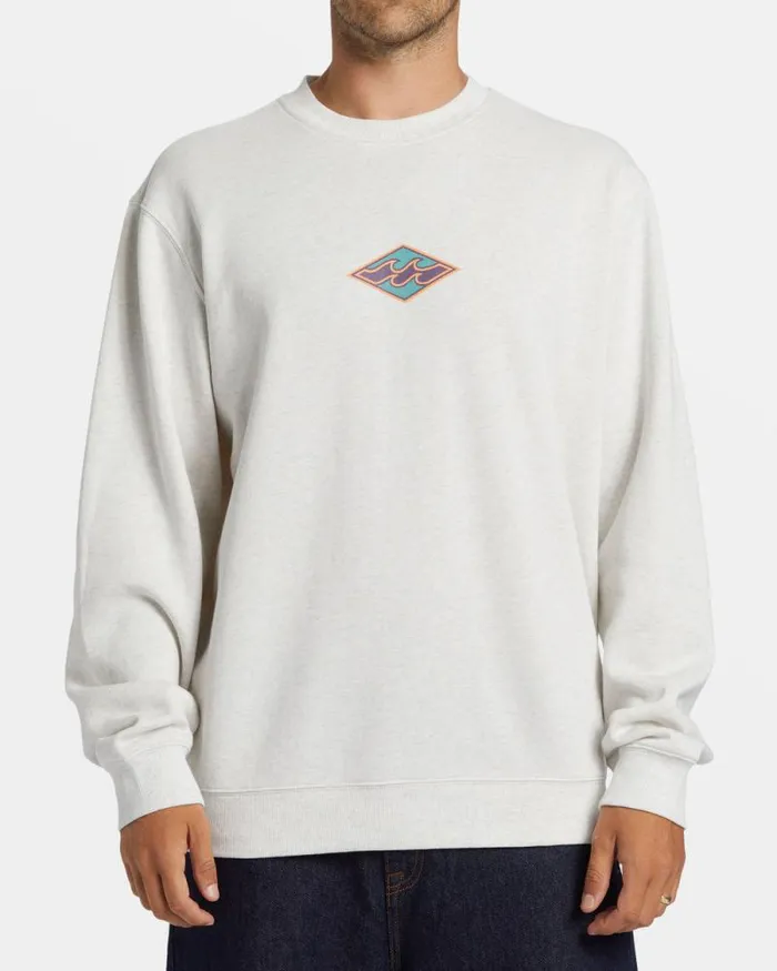 Billabong Hoodies and Fleece Short Sands Crewneck Sweatshirt Light Grey Heather 8211 Men Billabong Hoodies and Fleece Short Sands Crewneck Sweatshirt Light Grey Heather 8211 Men
