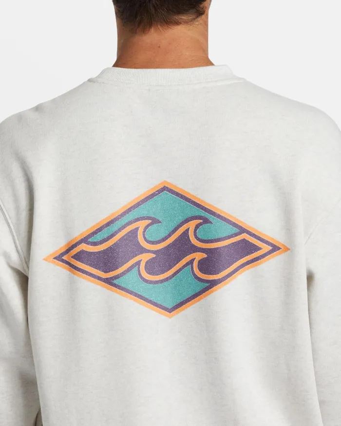 Billabong Hoodies and Fleece Short Sands Crewneck Sweatshirt Light Grey Heather 8211 Men Billabong Hoodies and Fleece Short Sands Crewneck Sweatshirt Light Grey Heather 8211 Men