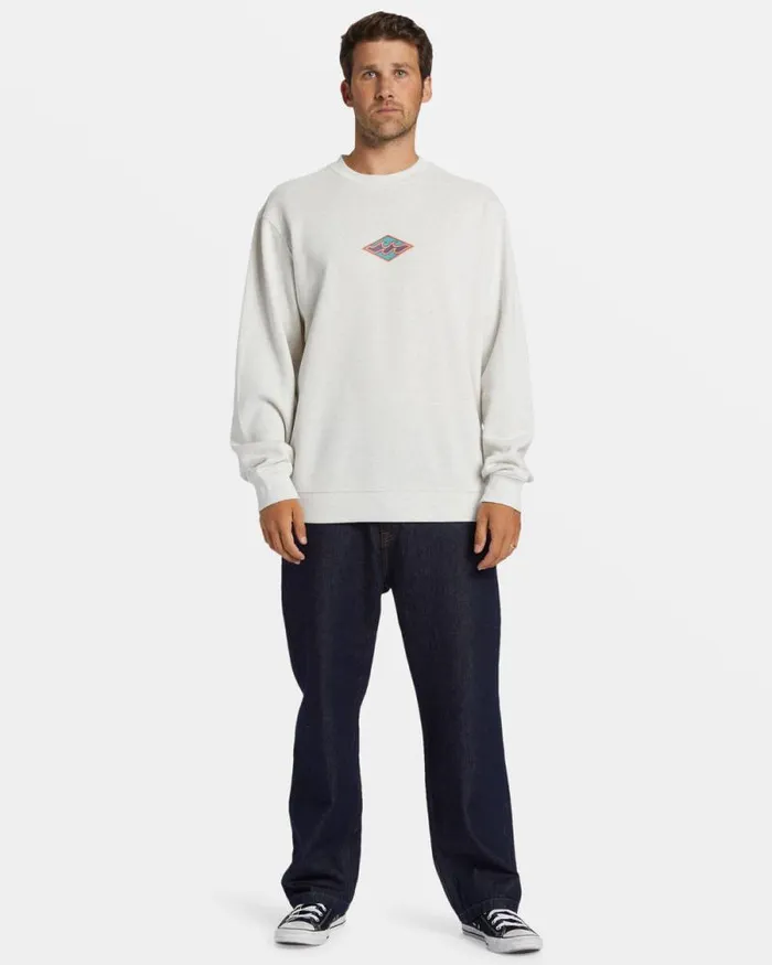 Billabong Hoodies and Fleece Short Sands Crewneck Sweatshirt Light Grey Heather 8211 Men Billabong Hoodies and Fleece Short Sands Crewneck Sweatshirt Light Grey Heather 8211 Men