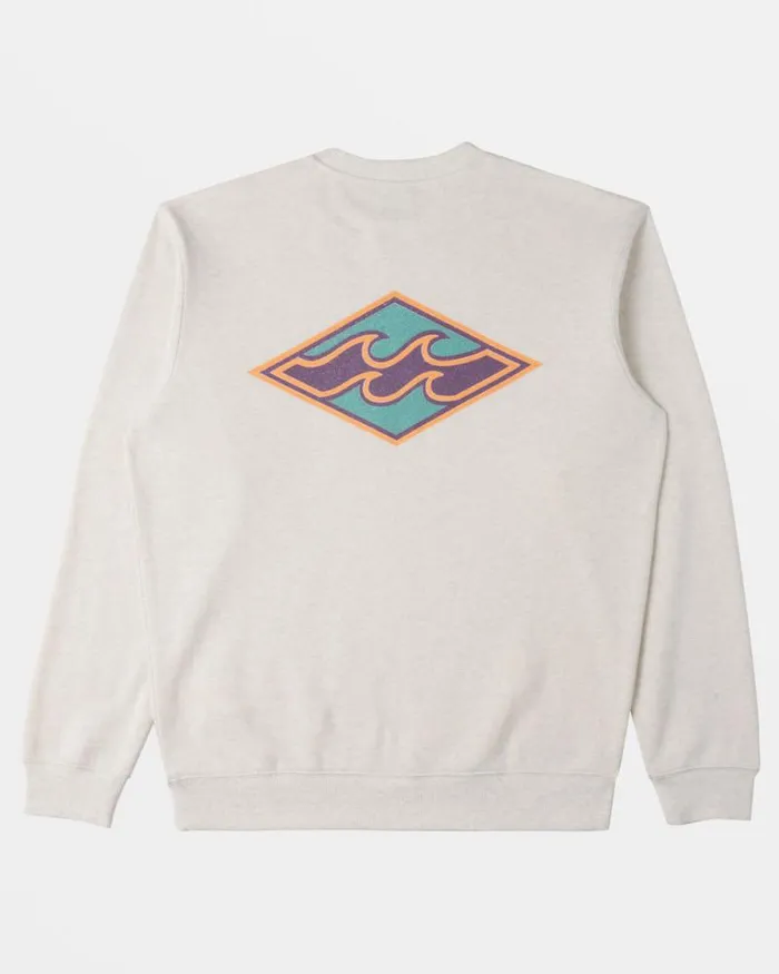 Billabong Hoodies and Fleece Short Sands Crewneck Sweatshirt Light Grey Heather 8211 Men Billabong Hoodies and Fleece Short Sands Crewneck Sweatshirt Light Grey Heather 8211 Men