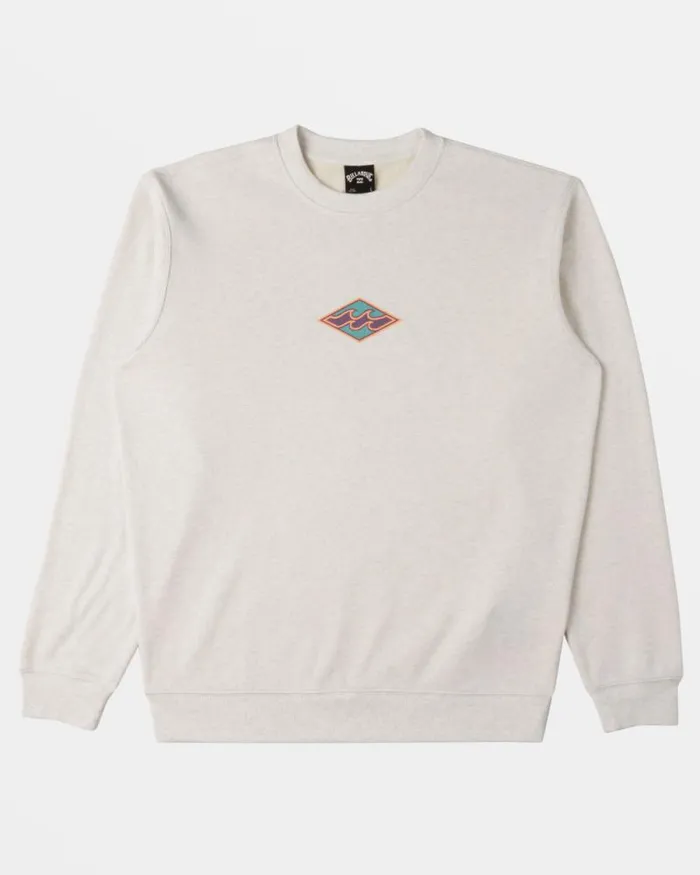 Billabong Hoodies and Fleece Short Sands Crewneck Sweatshirt Light Grey Heather 8211 Men Billabong Hoodies and Fleece Short Sands Crewneck Sweatshirt Light Grey Heather 8211 Men