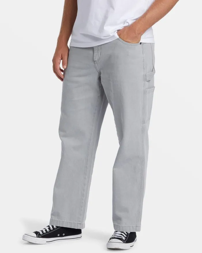 Billabong Jeans and Pants Bad Dog Workwear Jeans Grey 8211 Men Billabong Jeans and Pants Bad Dog Workwear Jeans Grey 8211 Men