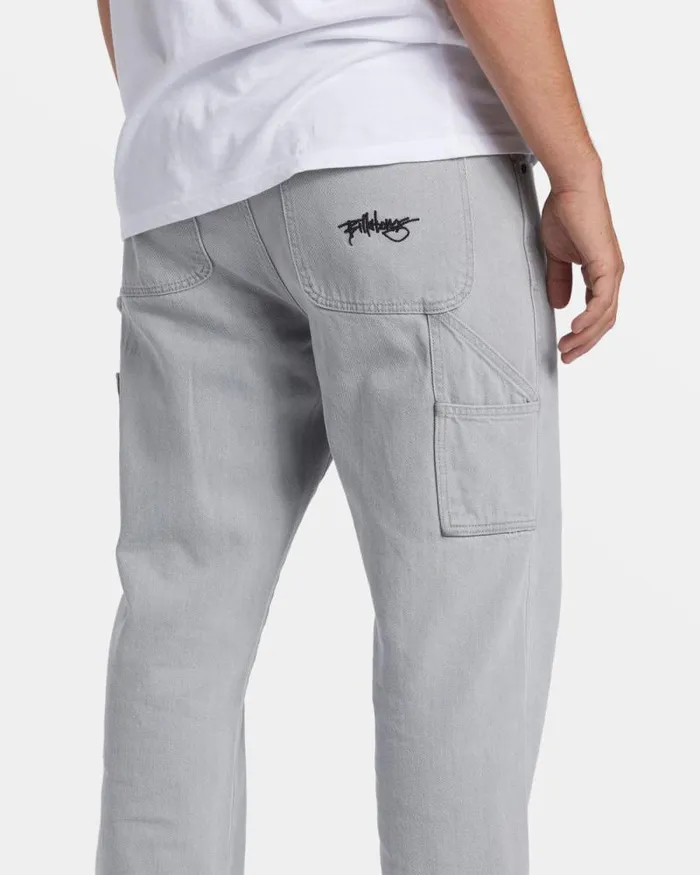 Billabong Jeans and Pants Bad Dog Workwear Jeans Grey 8211 Men Billabong Jeans and Pants Bad Dog Workwear Jeans Grey 8211 Men