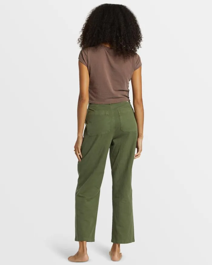 Billabong Jeans and Pants Stay Grounded StraightLeg Pants Treehugger 8211 Women Billabong Jeans and Pants Stay Grounded StraightLeg Pants Treehugger 8211 Women