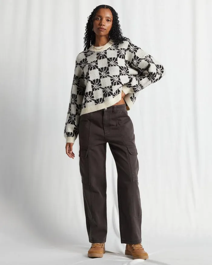 Billabong Jeans and Pants Wall To Wall Denim Cargo Pants Black Sands 8211 Women Billabong Jeans and Pants Wall To Wall Denim Cargo Pants Black Sands 8211 Women