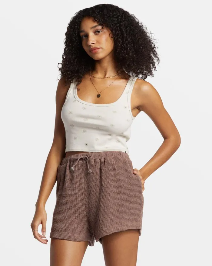 Billabong Matching Sets Odyssey Elastic Waist Shorts Kona 8211 Women Billabong Matching Sets Odyssey Elastic Waist Shorts Kona 8211 Women