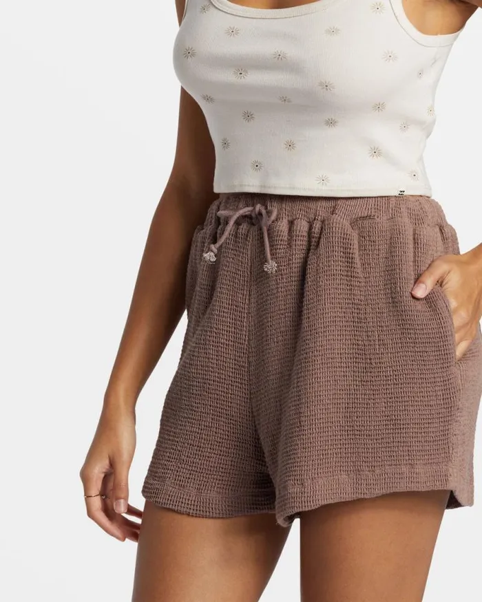 Billabong Matching Sets Odyssey Elastic Waist Shorts Kona 8211 Women Billabong Matching Sets Odyssey Elastic Waist Shorts Kona 8211 Women