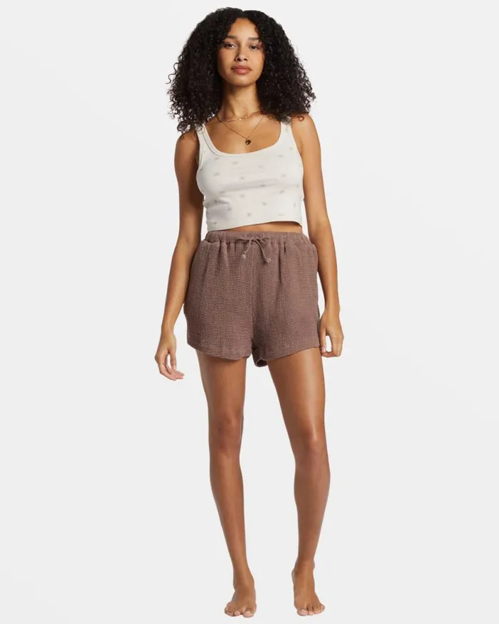 Billabong Matching Sets Odyssey Elastic Waist Shorts Kona 8211 Women Billabong Matching Sets Odyssey Elastic Waist Shorts Kona 8211 Women