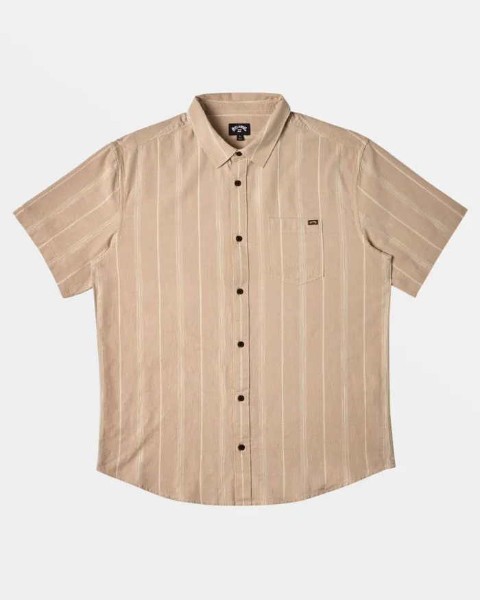 Billabong Shirts All Day Stripe Short Sleeve Shirt Chino 8211 Men Billabong Shirts All Day Stripe Short Sleeve Shirt Chino 8211 Men