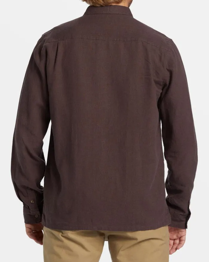 Billabong Shirts Ricardo Long Sleeve Shirt Plum 8211 Men Billabong Shirts Ricardo Long Sleeve Shirt Plum 8211 Men