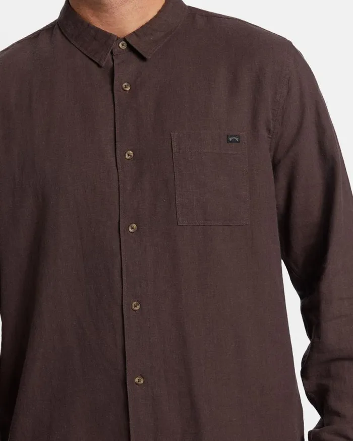 Billabong Shirts Ricardo Long Sleeve Shirt Plum 8211 Men Billabong Shirts Ricardo Long Sleeve Shirt Plum 8211 Men