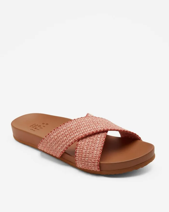 Billabong Shoes Avila Slide Sandals Sweet Peach 8211 Women Billabong Shoes Avila Slide Sandals Sweet Peach 8211 Women