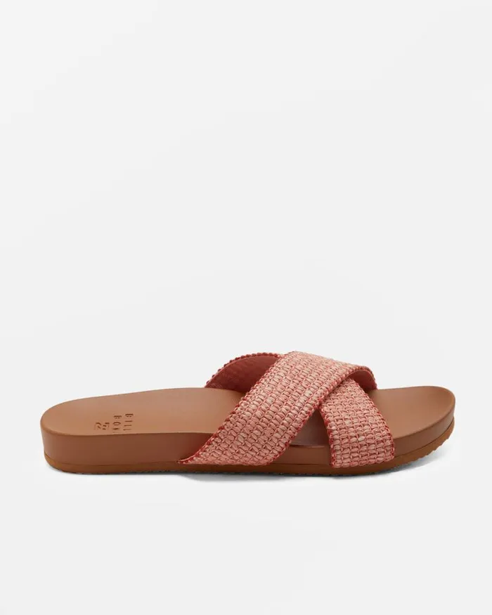 Billabong Shoes Avila Slide Sandals Sweet Peach 8211 Women Billabong Shoes Avila Slide Sandals Sweet Peach 8211 Women