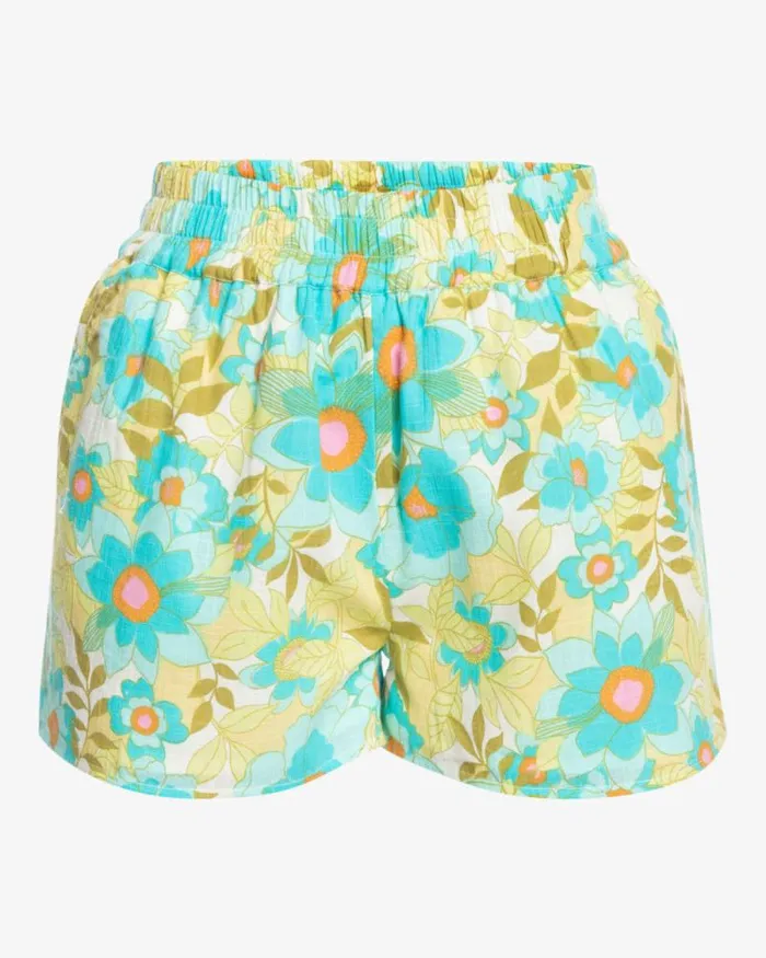Billabong Shorts Love To Lounge Elastic Waist Shorts Ocean Eyes 8211 Women Billabong Shorts Love To Lounge Elastic Waist Shorts Ocean Eyes 8211 Women