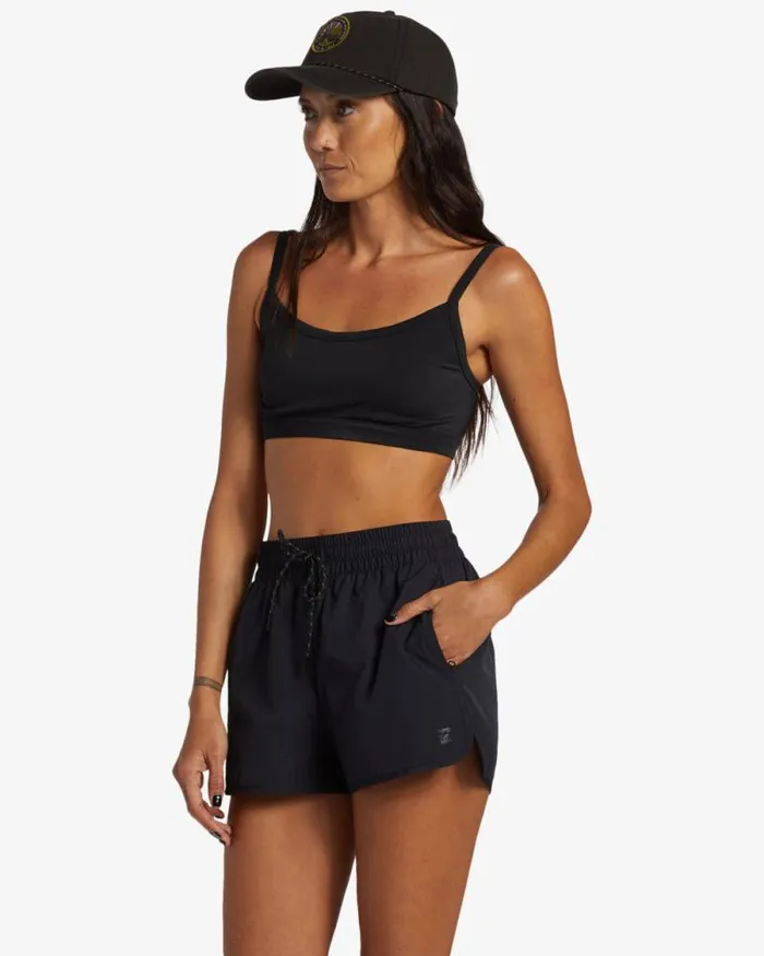 Billabong Shorts New Adventure Short Solid Shorts Black 8211 Women Billabong Shorts New Adventure Short Solid Shorts Black 8211 Women