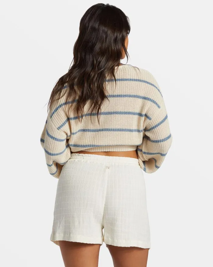 Billabong Shorts Sunset Elastic Waist Shorts Salt Crystal 8211 Women Billabong Shorts Sunset Elastic Waist Shorts Salt Crystal 8211 Women