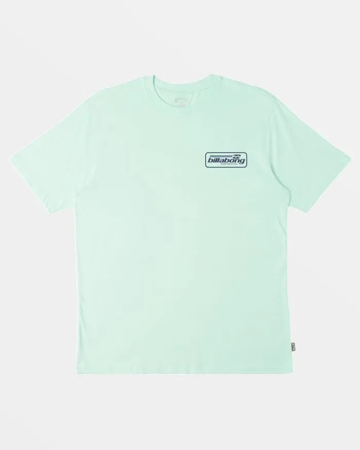Billabong TShirts Walled TShirt Seaglass 8211 Men Billabong TShirts Walled TShirt Seaglass 8211 Men