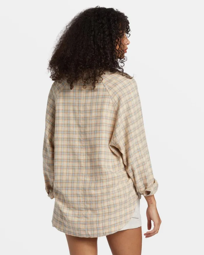 Billabong Tops Best Time Long Sleeve Shirt Western Sky 8211 Women Billabong Tops Best Time Long Sleeve Shirt Western Sky 8211 Women